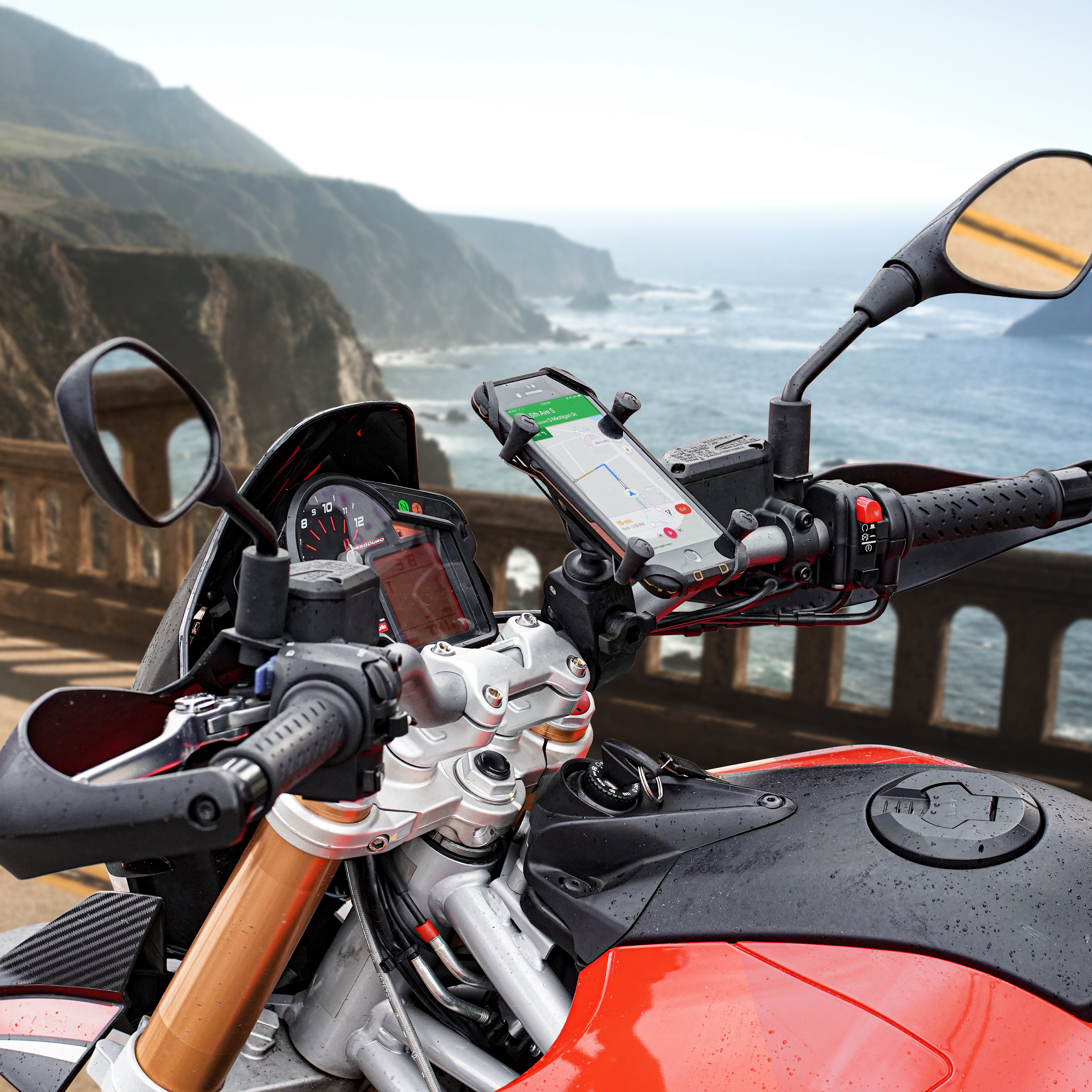 RAM X-Grip® Grote Telefoonhouder met RAM Snap-Link™ Tough-Claw™ - RAM Mounts RAM-HOL-UN10-400U afbeelding 9