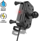 RAM Tough-Charge™ 15W Waterdichte Draadloze Oplaadhouder met Oplader - RAM Mounts RAM-HOL-UN12WB-V7M-1 afbeelding 3