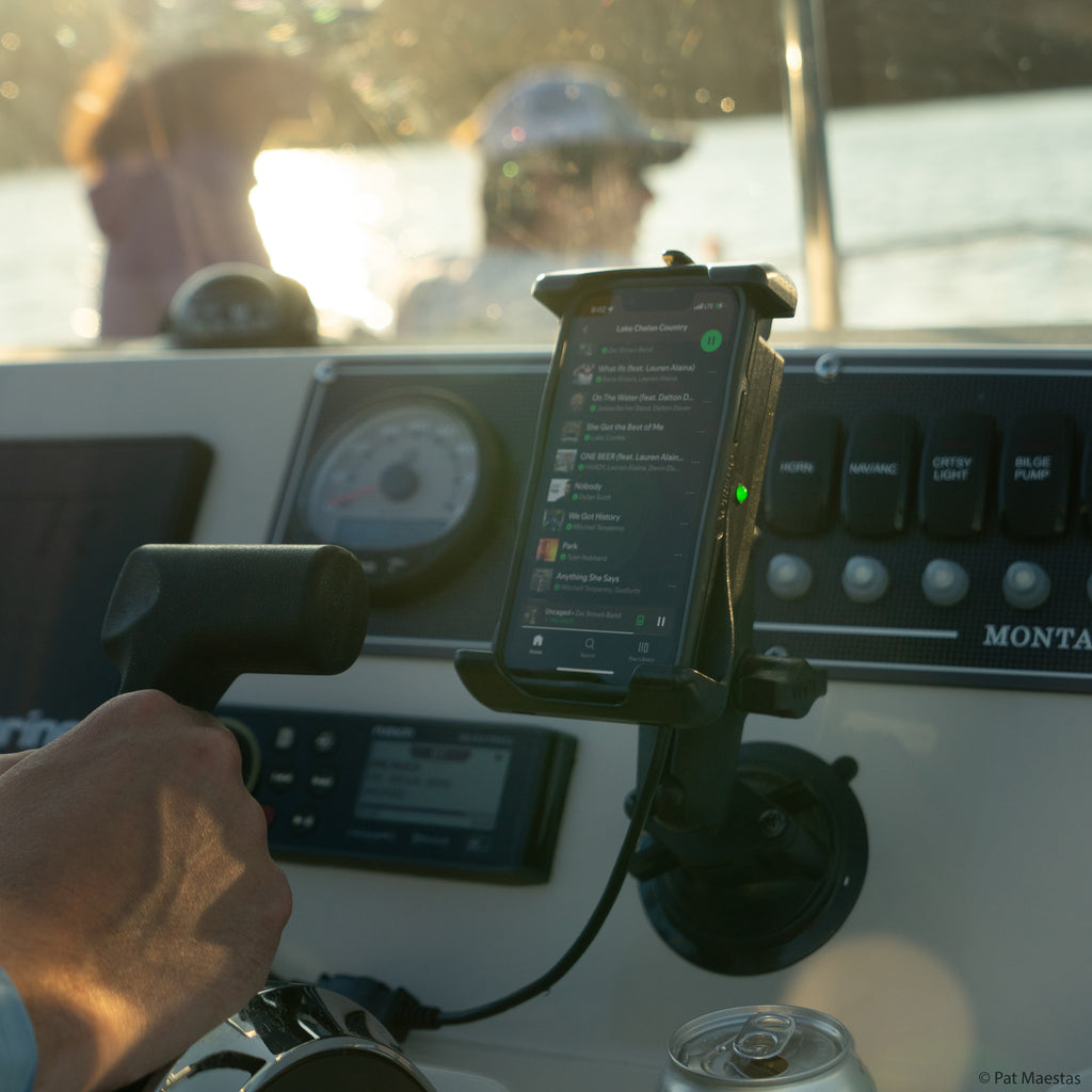 RAM Quick-Grip™ 15W Waterproof Draadloze Oplaadhouder met Bal - RAM Mounts RAM-HOL-UN14WB-1 afbeelding 6