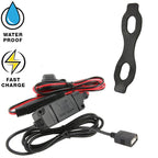 RAM Quick-Grip™ 15W Waterdichte Draadloze Oplaadhouder met Oplader - RAM Mounts RAM-HOL-UN14WB-V7M-1 afbeelding 6
