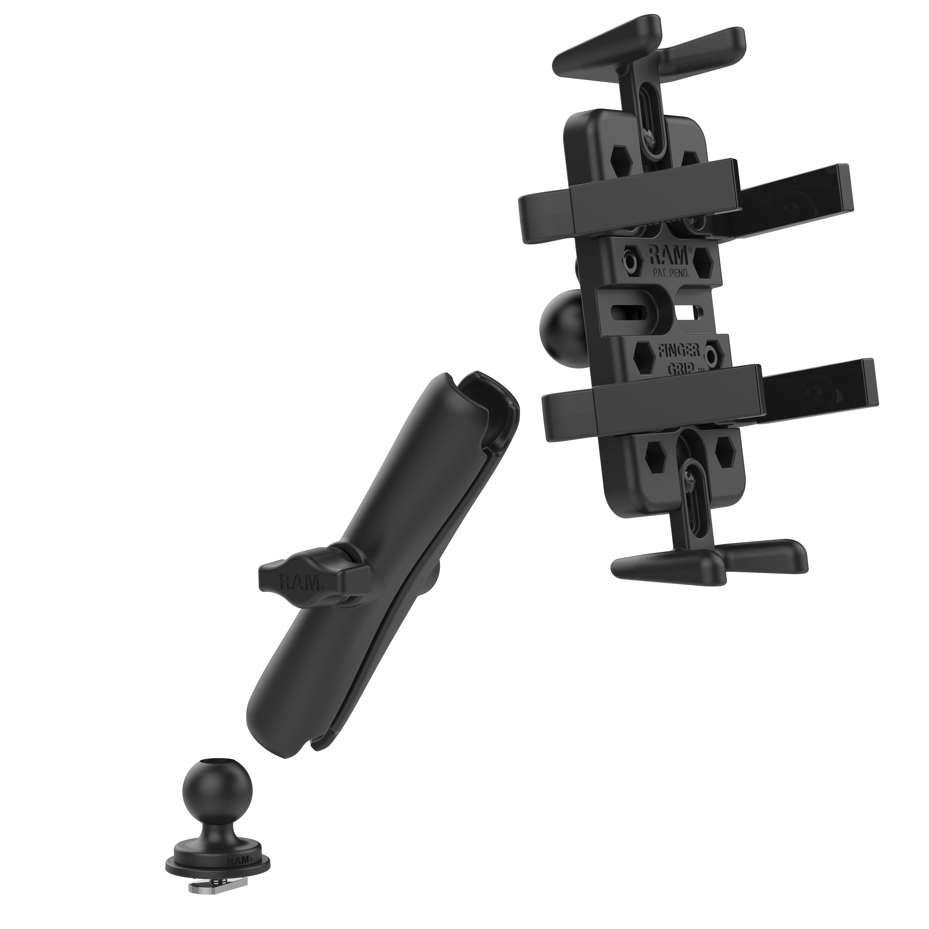 RAM Vingergreep™ Houder met Track Kogel™ Base - Lang - RAM Mounts RAM-HOL-UN4-C-354-TRA1U afbeelding 4