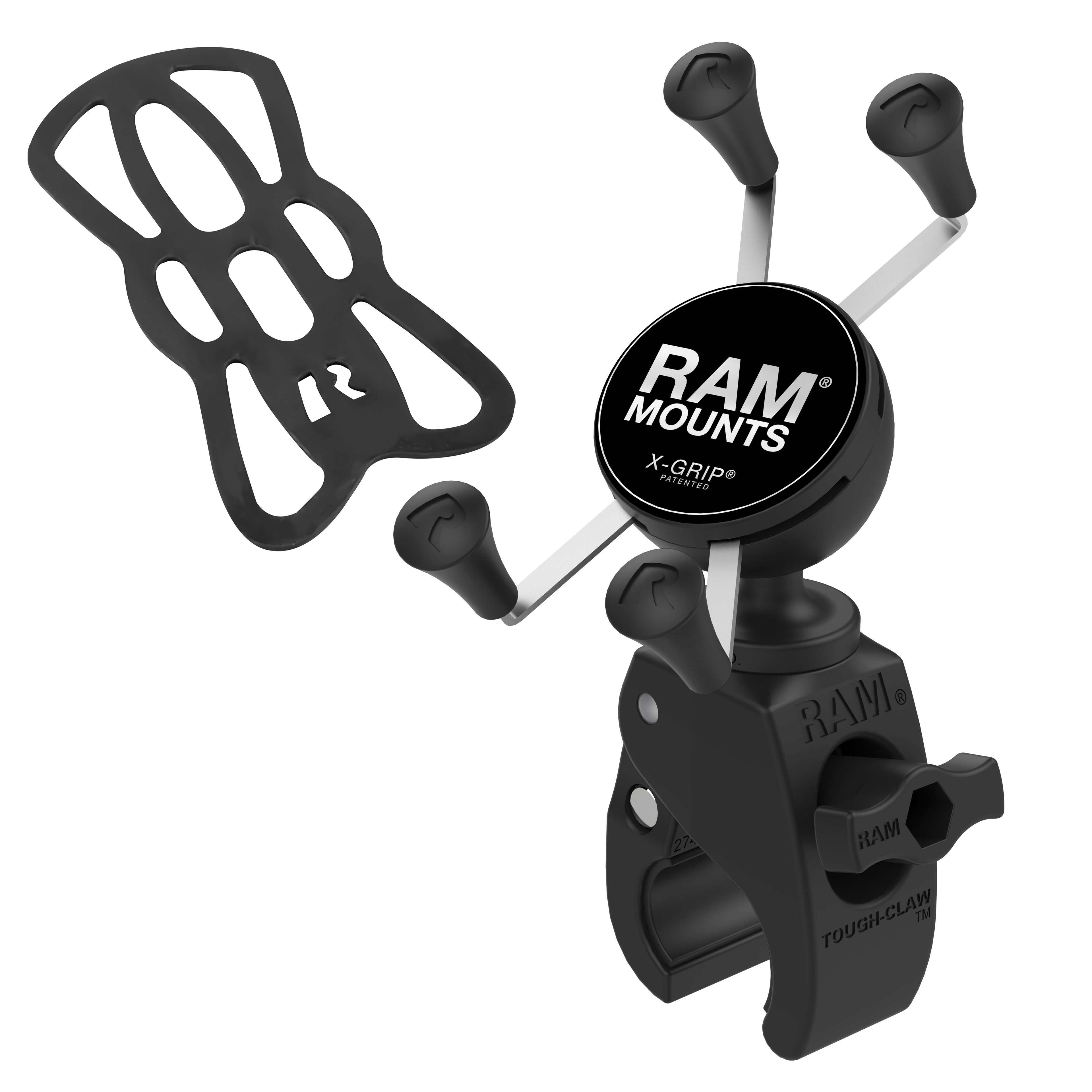 RAM X-Grip® Telefoonhouder met RAM Snap-Link™ Tough-Claw™ - RAM Mounts RAM-HOL-UN7-400U afbeelding 2