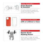 RAM X-Grip® Telefoonhouder met Low-Profile Medium Tough-Claw™ - RAM Mounts RAM-HOL-UN7-404-2U afbeelding 7