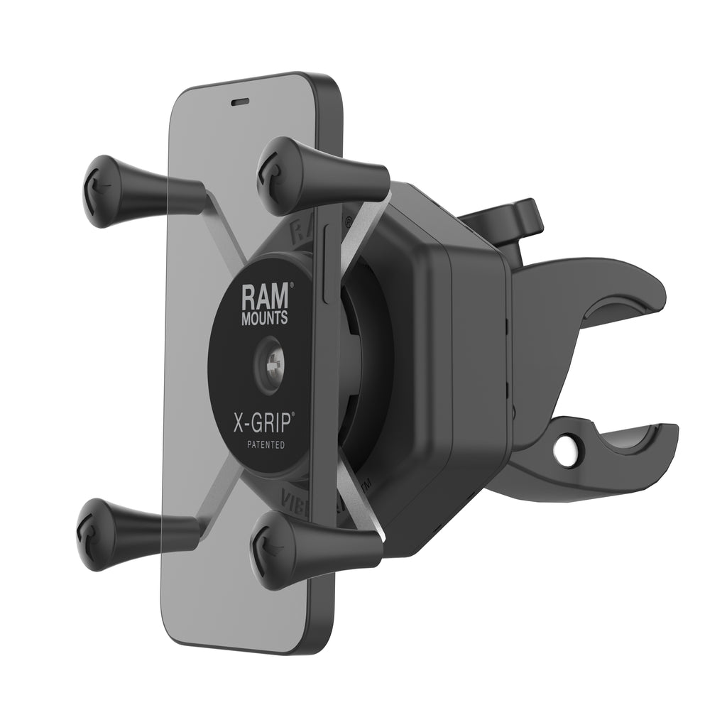 RAM X-Grip telefoonhouder met vibe safe small tough claw - RAM Mounts RAM-HOL-UN7-462-400
