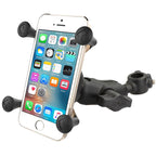 RAM X-Grip® Telefoonhouder met 1/2" Diameter Rail Basis - RAM Mounts RAM-HOL-UN7-A-309-5U afbeelding 1