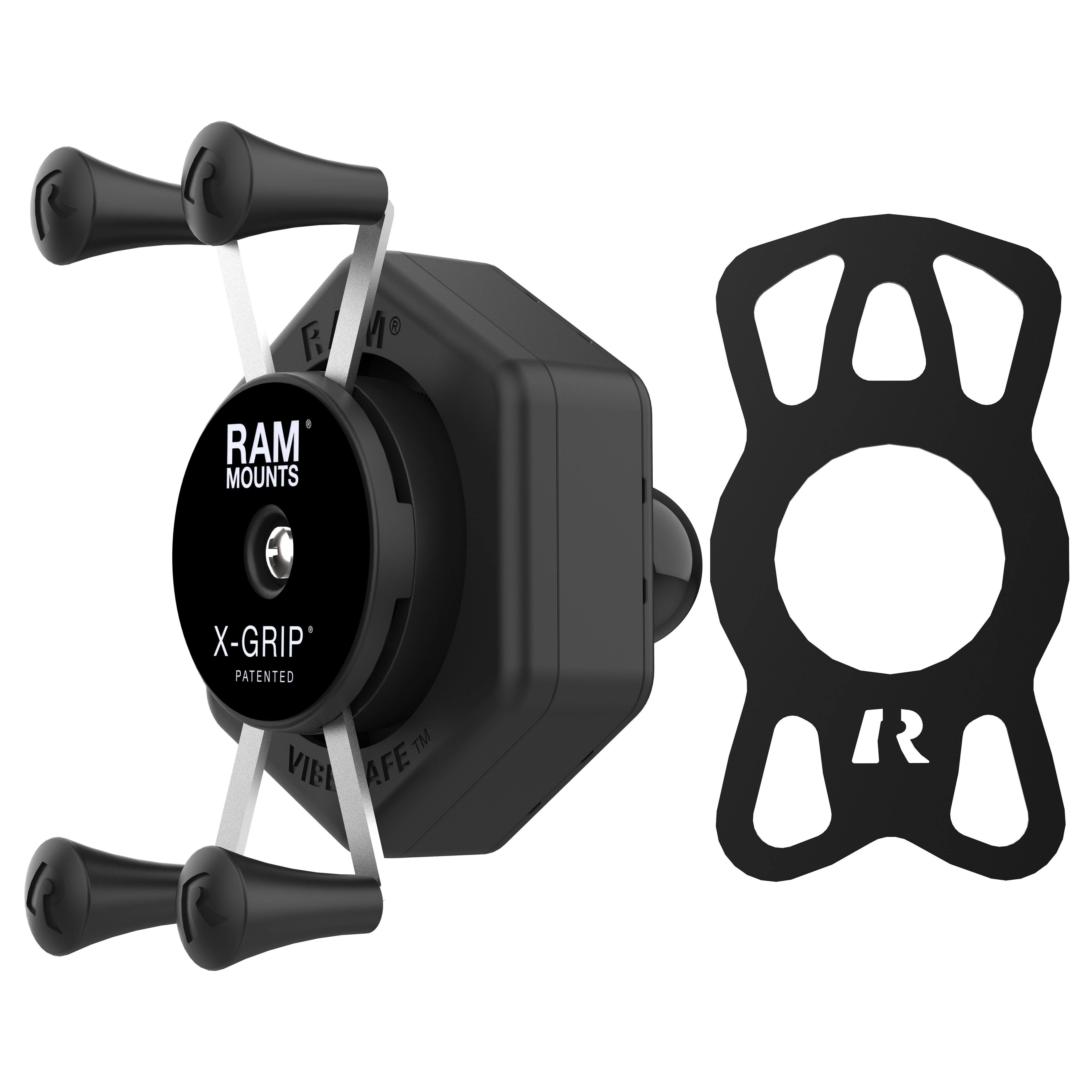 RAM X-Grip® Telefoonhouder met Kogel & Vibe-Safe™ Adapter - RAM Mounts RAM-HOL-UN7B-462 afbeelding 2