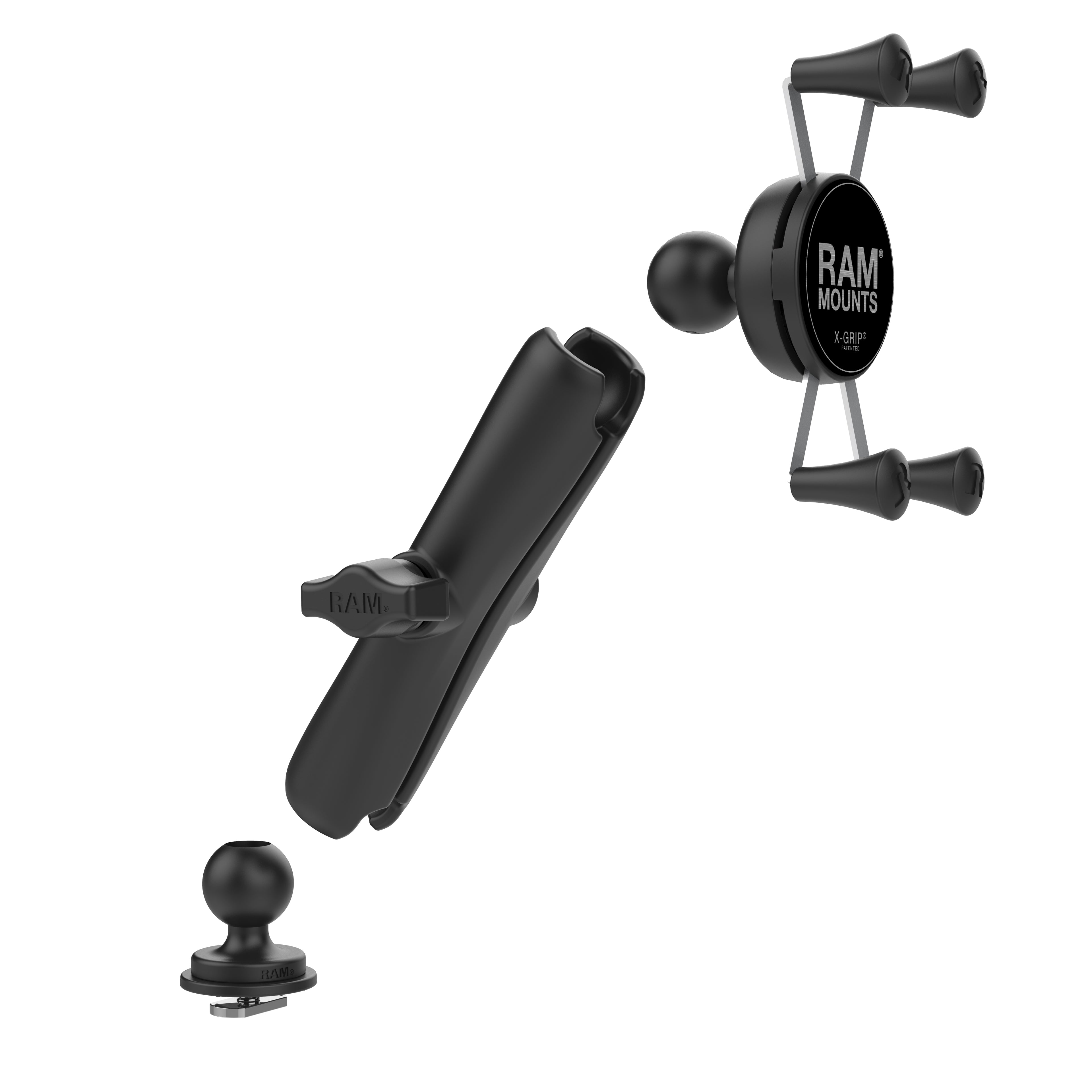 RAM X-Grip® Telefoonhouder met Track Kogel™ Base - Lange Arm - RAM Mounts RAM-HOL-UN7B-C-354-TRA1U afbeelding 4