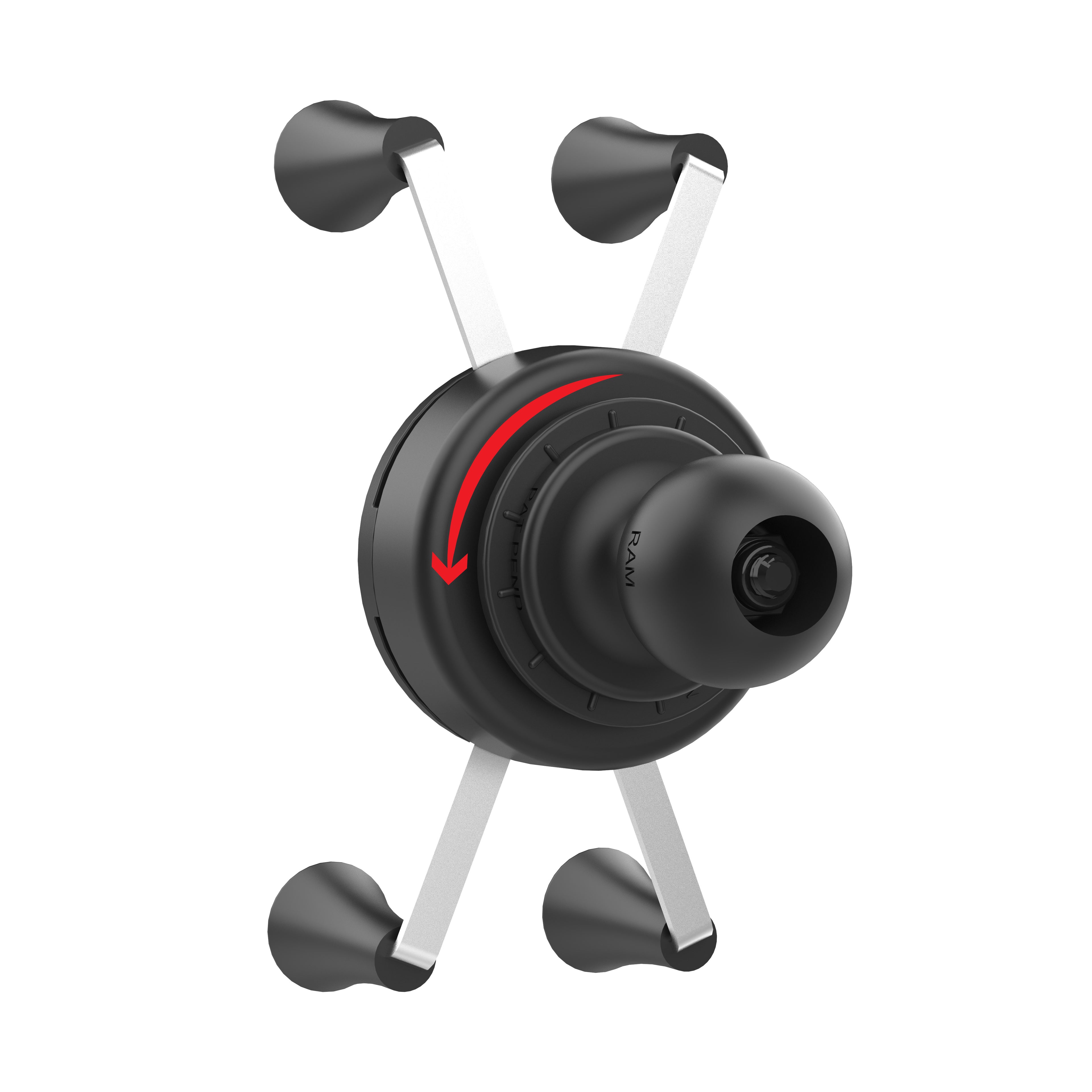 RAM Roterende X-Grip® Telefoonhouder met Kogel - B Grootte - RAM Mounts RAM-HOL-UN7BRU afbeelding 3