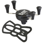 Mountram X-Grip telefoonhouder met adapter voor RAM ez onoff mount - RAM Mounts RAM-HOL-UN7SBU