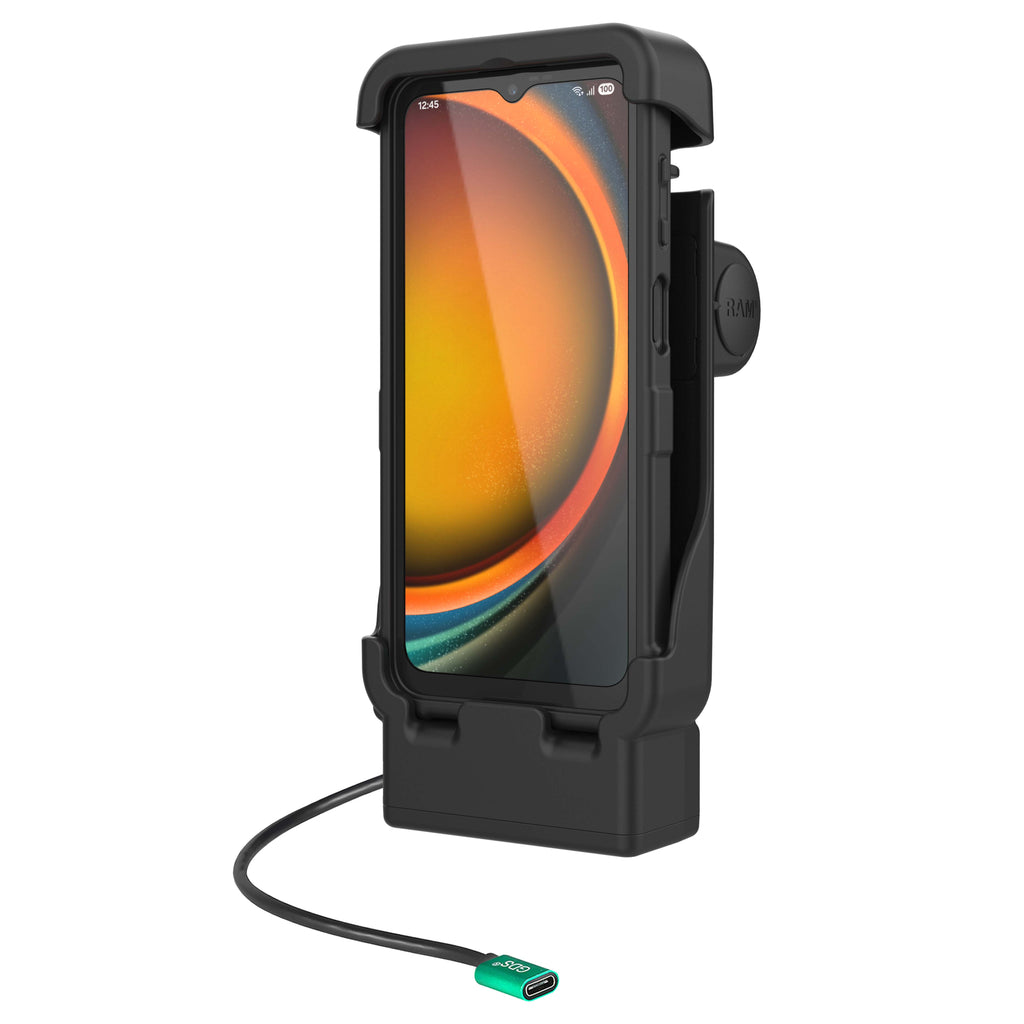 RAM Voertuig Dock voor XCover7 Pro & 6 Pro met Case / RAM Skin™ - RAM Mounts RAM-HOL-V15-SAM84CPU afbeelding 1