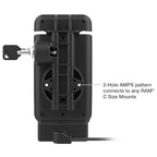 RAM Aangedreven vergrendelbaar voertuigdock voor XCover7 Pro & 6 Pro zonder hoes - RAM Mounts RAM-HOL-V15-SAM84PLU afbeelding 4