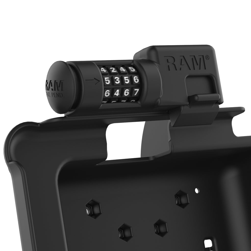 GDS® combinatie vergrendelende vorm-passende houder voor Zebra ET5x 8.3" & 8.4" serie - RAM Mounts RAM-HOL-ZE10CLU afbeelding 3