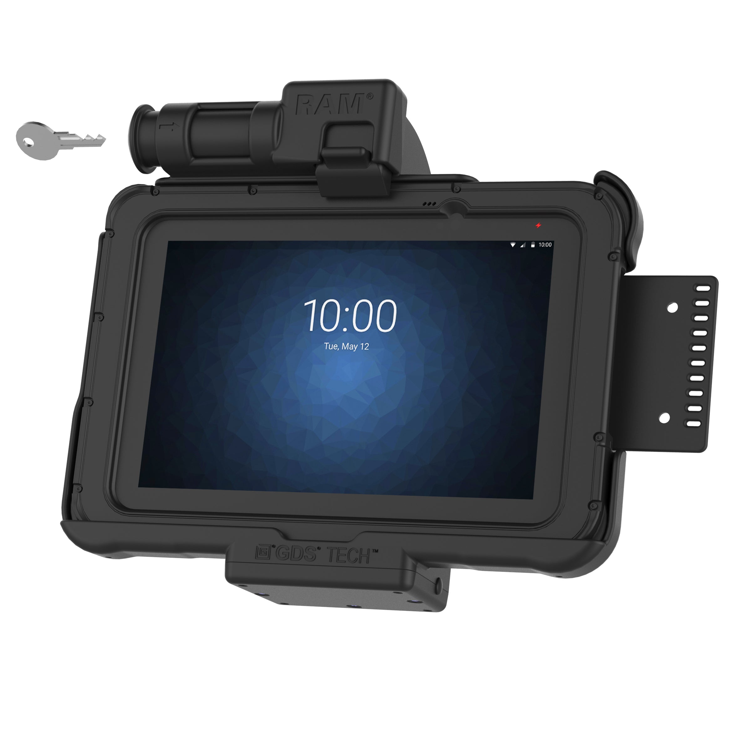 GDS sleutelvergrendelingsvorm passende houder voor zebra ET5X 83 84 series - RAM Mounts RAM-HOL-ZE10KLU