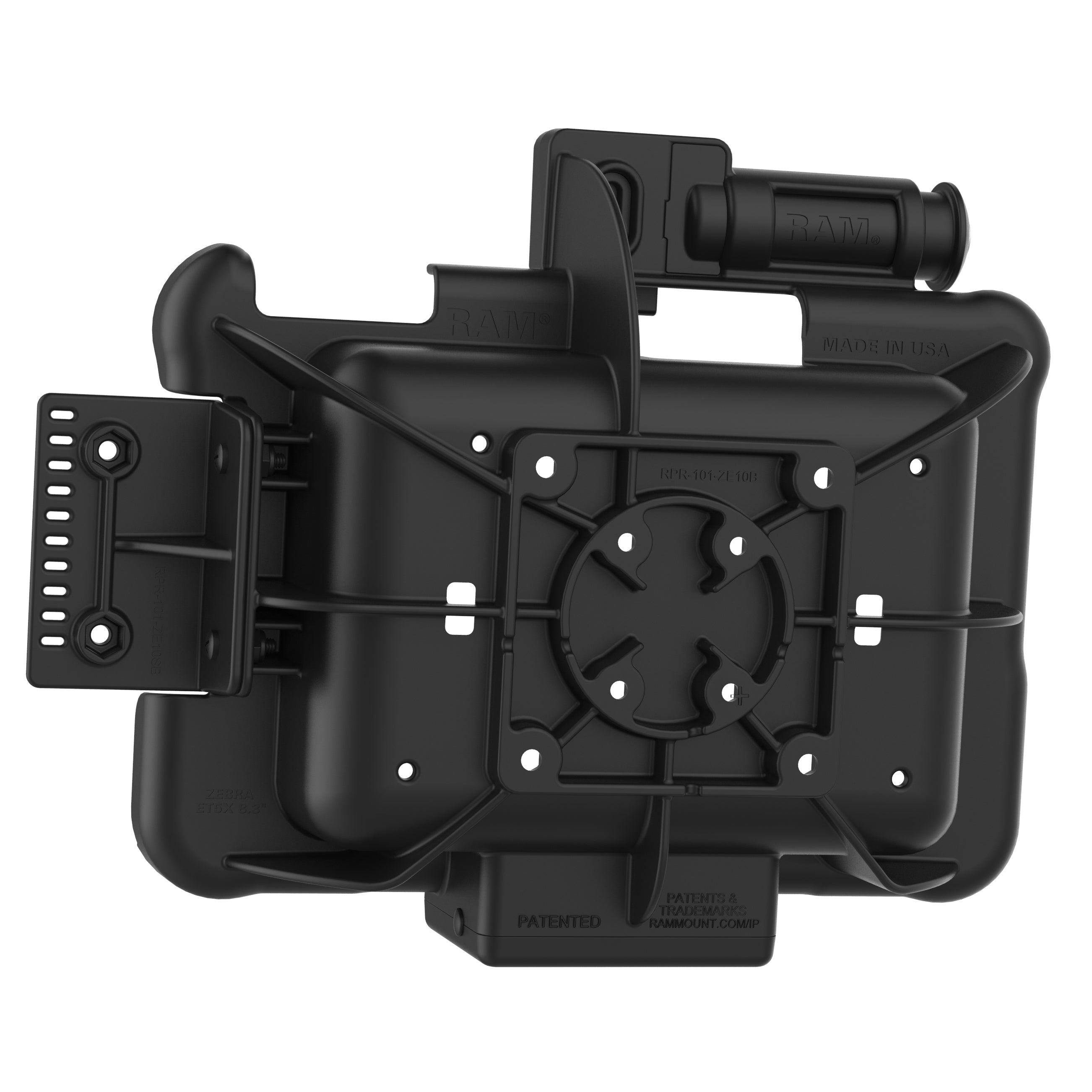 GDS® Sleutelvergrendelingsvorm-Passende houder voor Zebra ET5x 8.3" & 8.4" Series - RAM Mounts RAM-HOL-ZE10KLU afbeelding 4