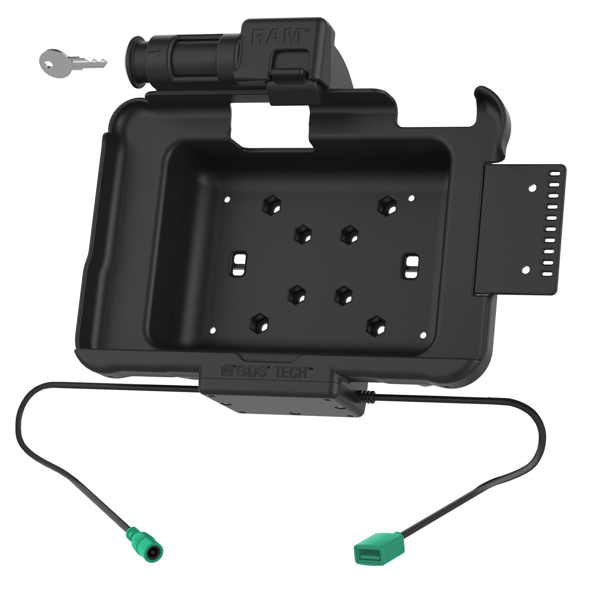 GDS® Sleutelvergrendelingskracht + Data Dock voor Zebra ET5x 8.3" & 8.4" Series - RAM Mounts RAM-HOL-ZE10PDKLU afbeelding 2