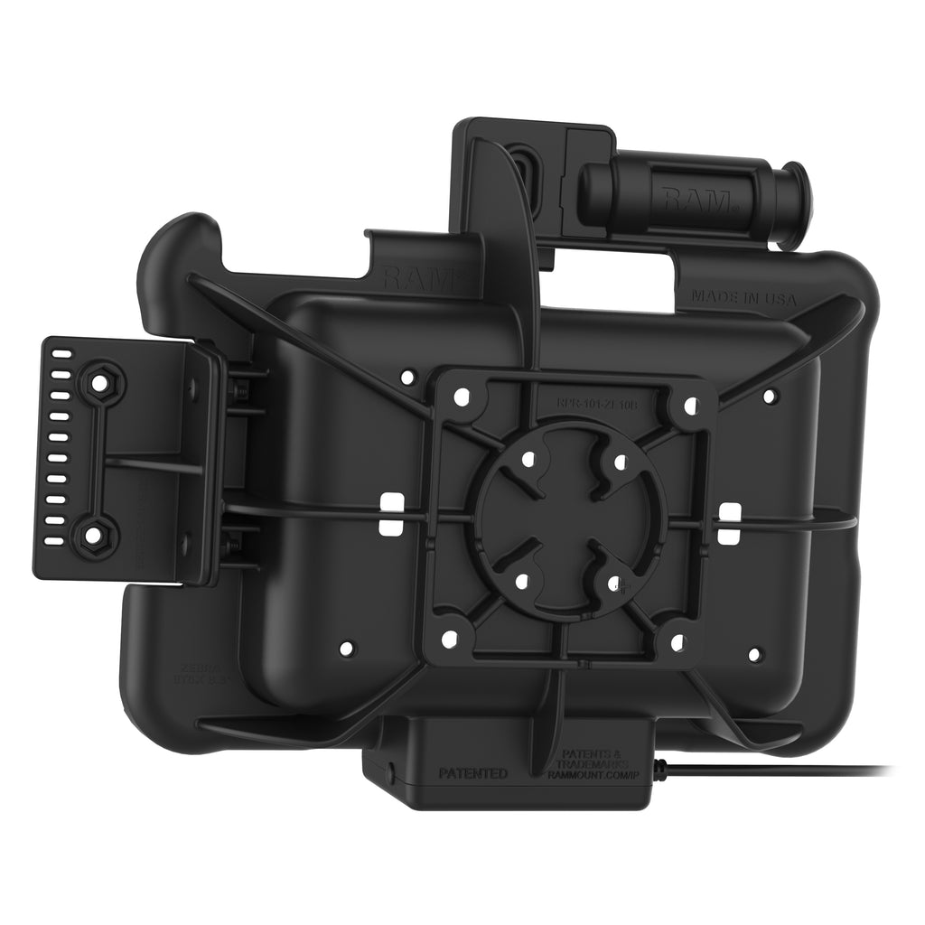 GDS® sleutelvergrendelde aangedreven dock voor Zebra ET5x 8.3" & 8.4" Series - RAM Mounts RAM-HOL-ZE10PKLU afbeelding 4