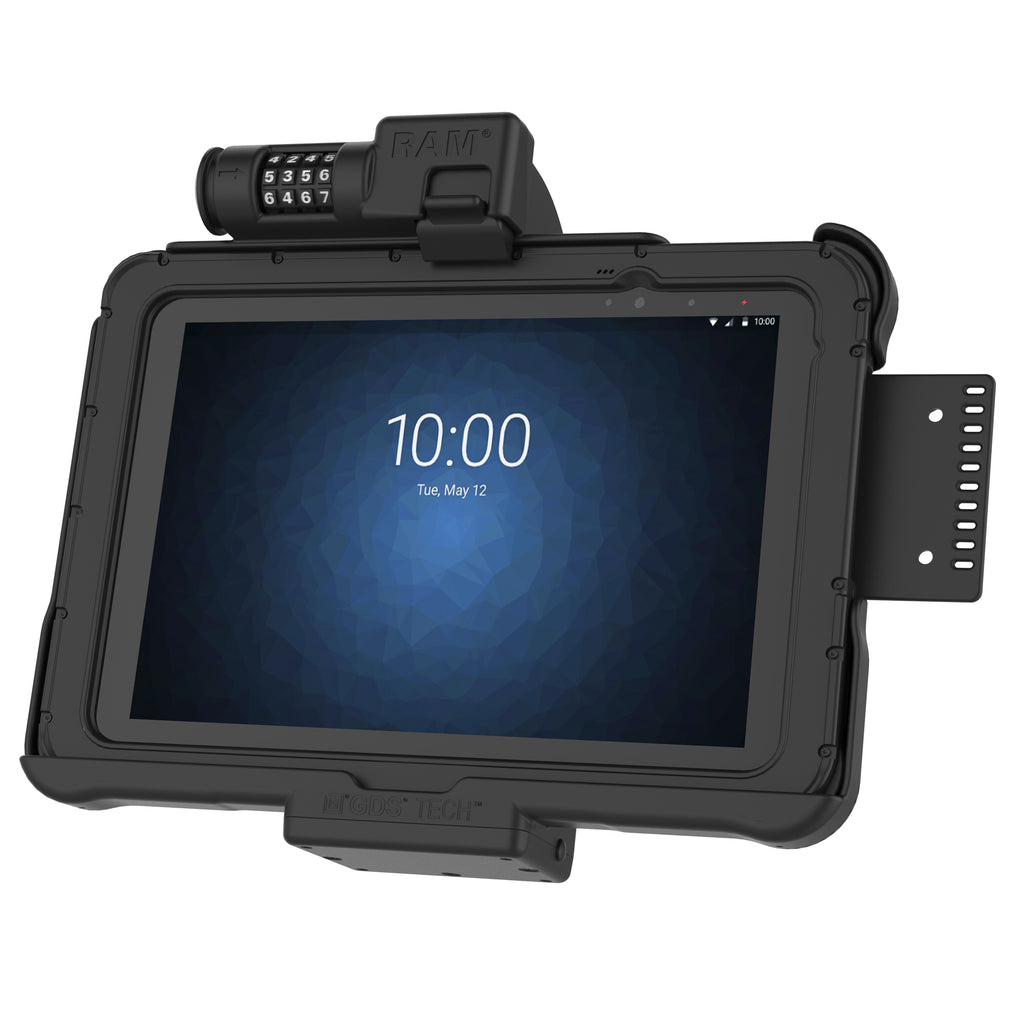 GDS® Combi vergrendelde passende houder voor Zebra ET5x 10.1" Series Tablets - RAM Mounts RAM-HOL-ZE11CLU afbeelding 1