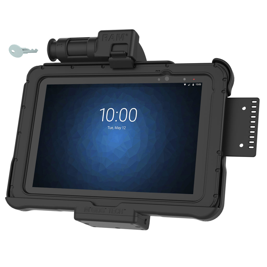 GDS® Sleutelvergrendelde passende houder voor Zebra ET5x 10.1" Serie - RAM Mounts RAM-HOL-ZE11KLU afbeelding 1
