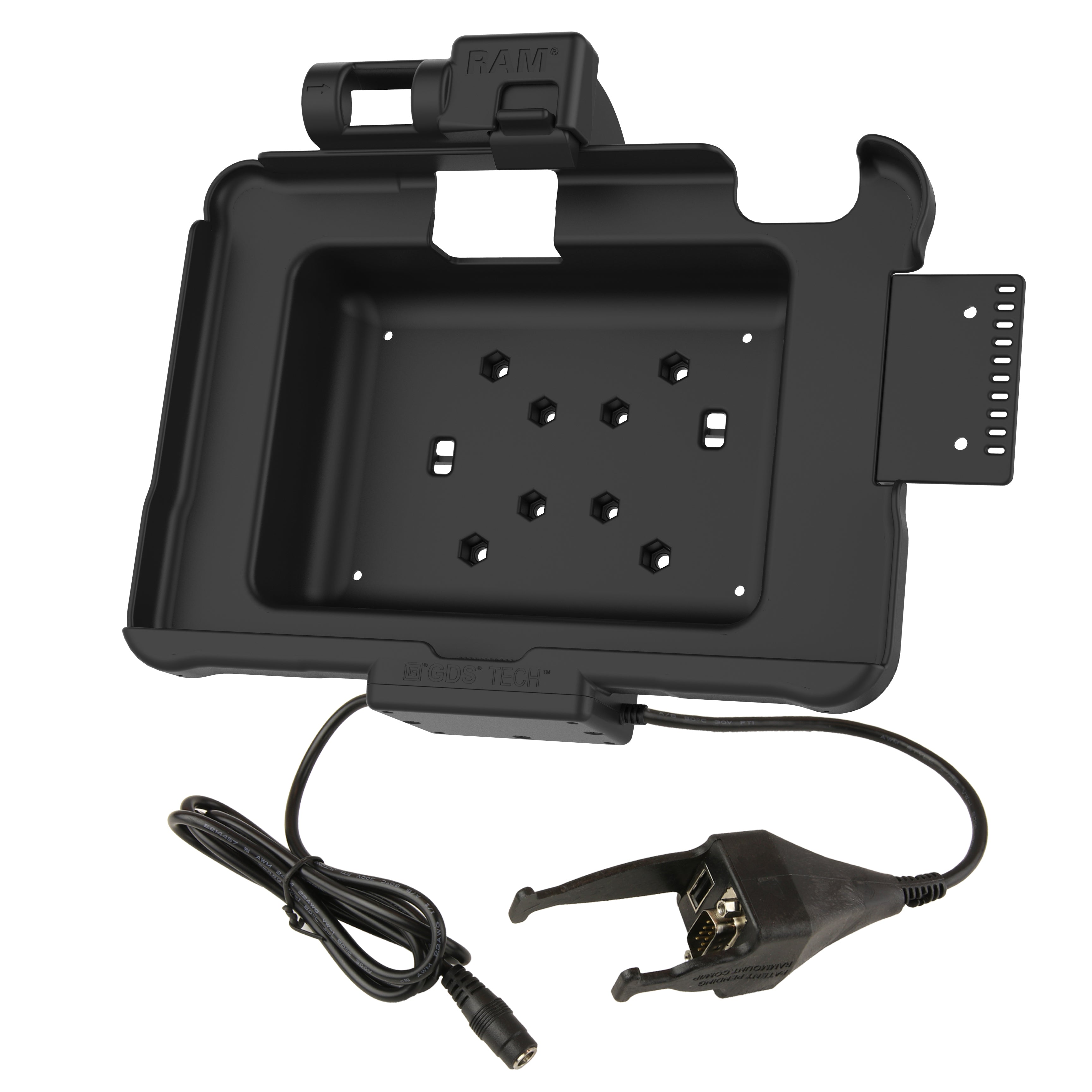 GDS® Power + Data & DB9 Dock voor Zebra ET5x 10.1" Series - RAM Mounts RAM-HOL-ZE11PD-DB9U afbeelding 2