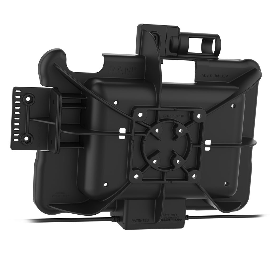 GDS® Power + Dual USB Dock voor Zebra ET5x 10.1" Series Tablets - RAM Mounts RAM-HOL-ZE11PD2U afbeelding 4