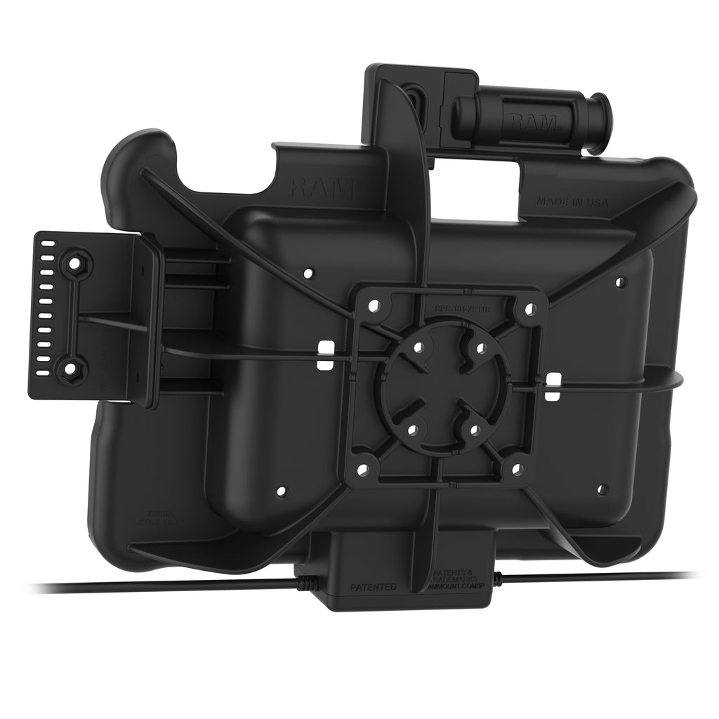 GDS® Sleutelvergrendeling Power + Data & DB9 Dock voor Zebra ET5x 10.1" Series - RAM Mounts RAM-HOL-ZE11PDKL-DB9U afbeelding 4