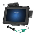 GDS sleutelvergrendeling power USB a RJ45 dock voor zebra ET5X 101 - RAM Mounts RAM-HOL-ZE11PDKL-RJ45AU