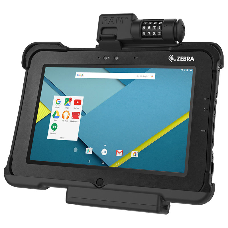 GDS combi vergrendelende passende voor zebra xslate L10 - RAM Mounts RAM-HOL-ZE15CLU