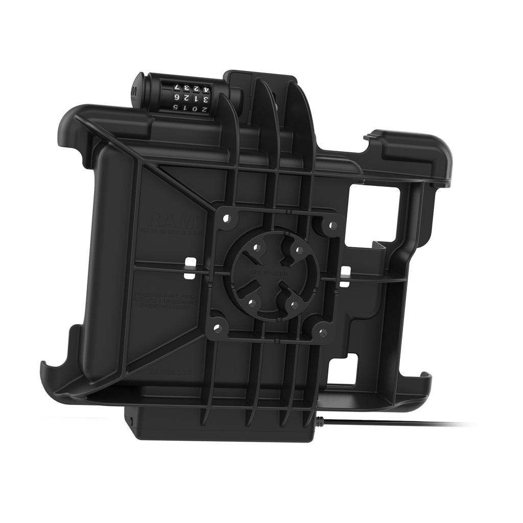 GDS® Combi Slotvergrendeling Power Dock voor Zebra XSLATE L10 - RAM Mounts RAM-HOL-ZE15PCLU afbeelding 4