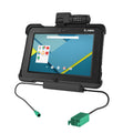 GDS combi slotvergrendeling power dual USB dock voor zebra xslate L10 - RAM Mounts RAM-HOL-ZE15PD2CLU