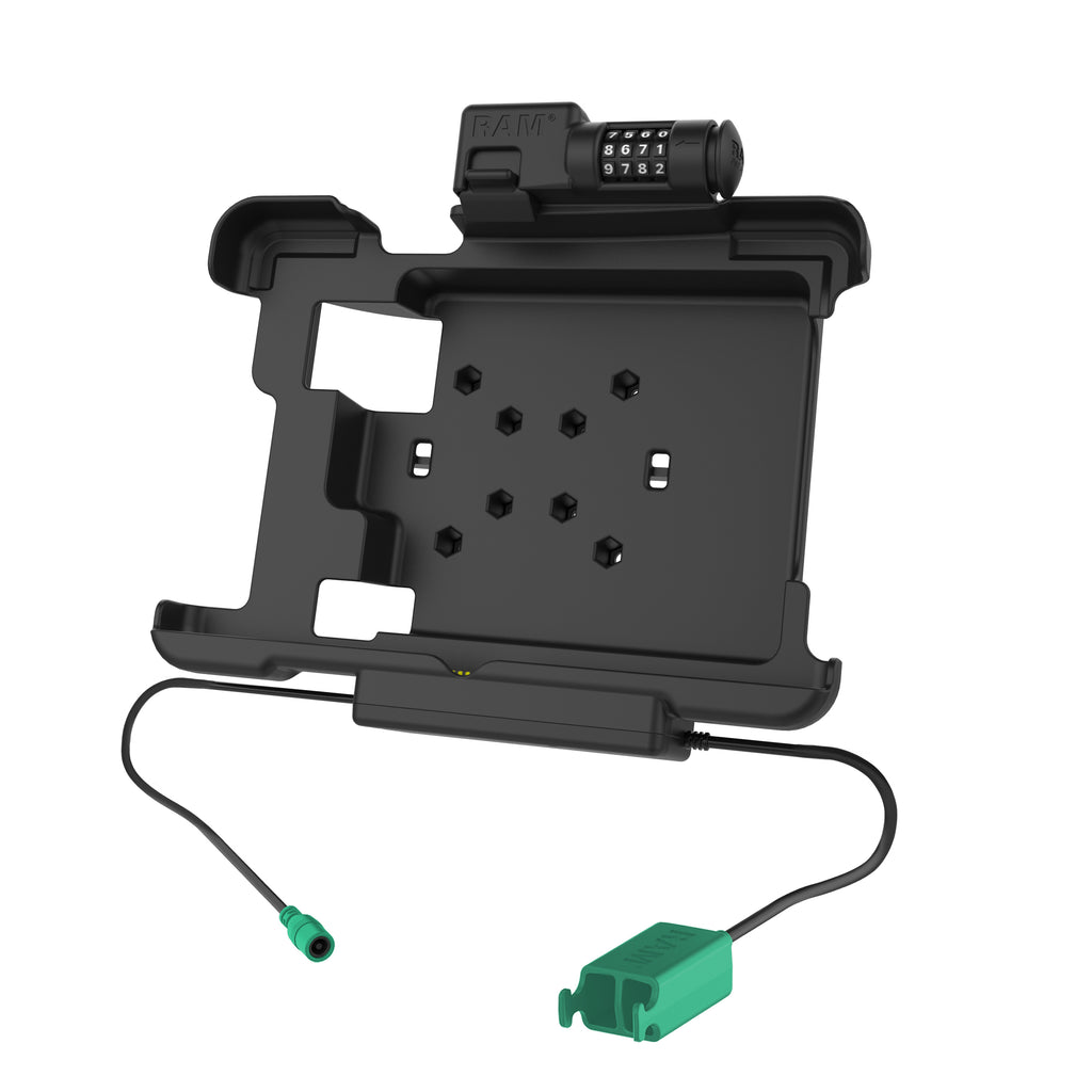 GDS® Combi Slotvergrendeling Power + Dual USB Dock voor Zebra XSLATE L10 - RAM Mounts RAM-HOL-ZE15PD2CLU afbeelding 2