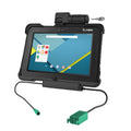 GDS sleutelvergrendeling power dual USB dock voor zebra xslate L10 - RAM Mounts RAM-HOL-ZE15PD2KLU