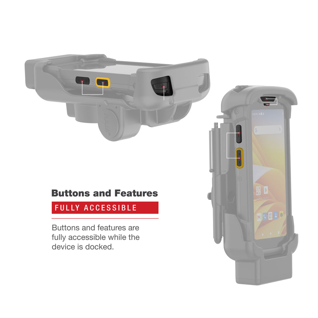 RAM Form-Fit Houder voor Zebra TC73 & TC78 - RAM Mounts RAM-HOL-ZE17-NP-1U afbeelding 5