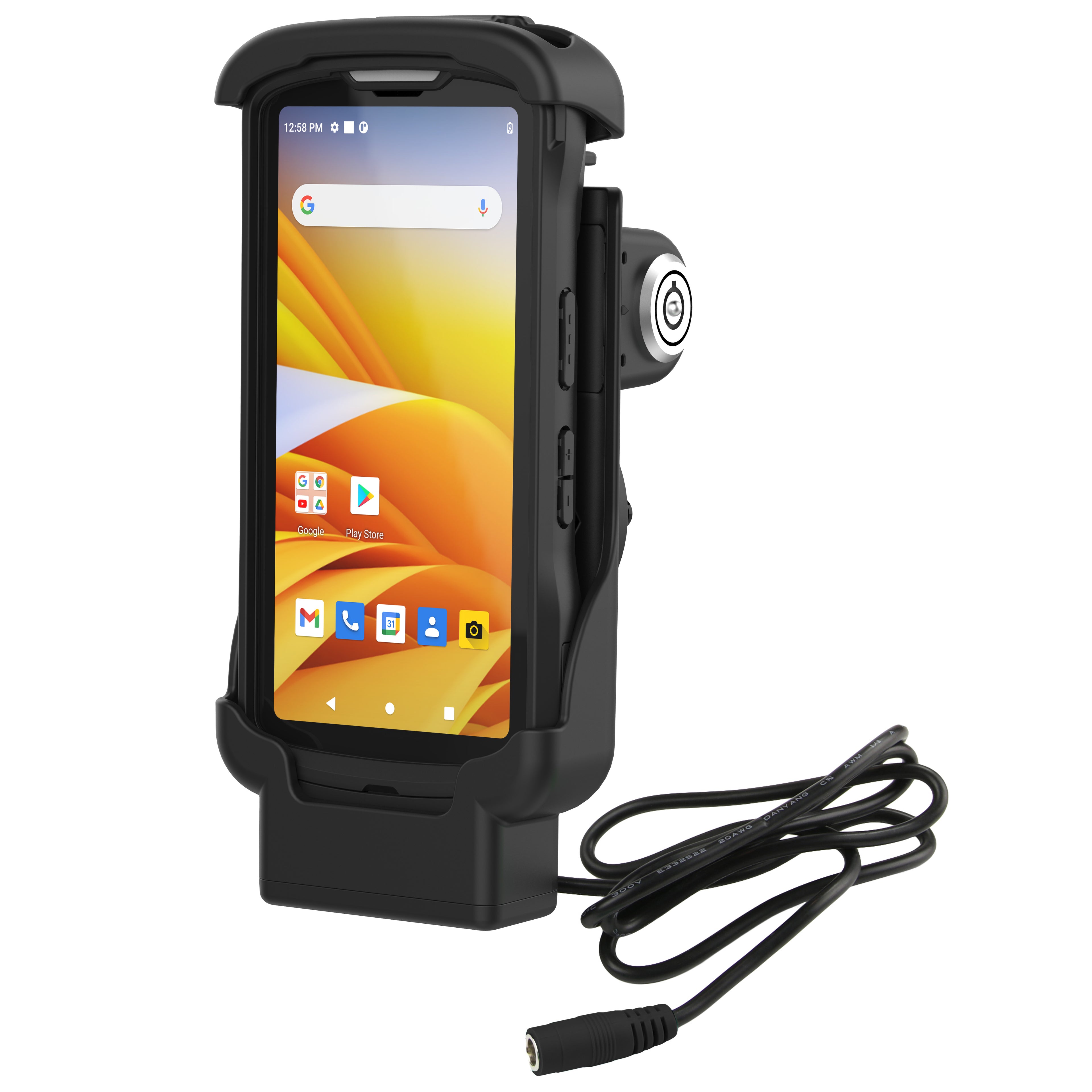 RAM Key-Locking Form-Fit Voedingsdock voor Zebra TC53 & TC58 - RAM Mounts RAM-HOL-ZE17L-2U afbeelding 1