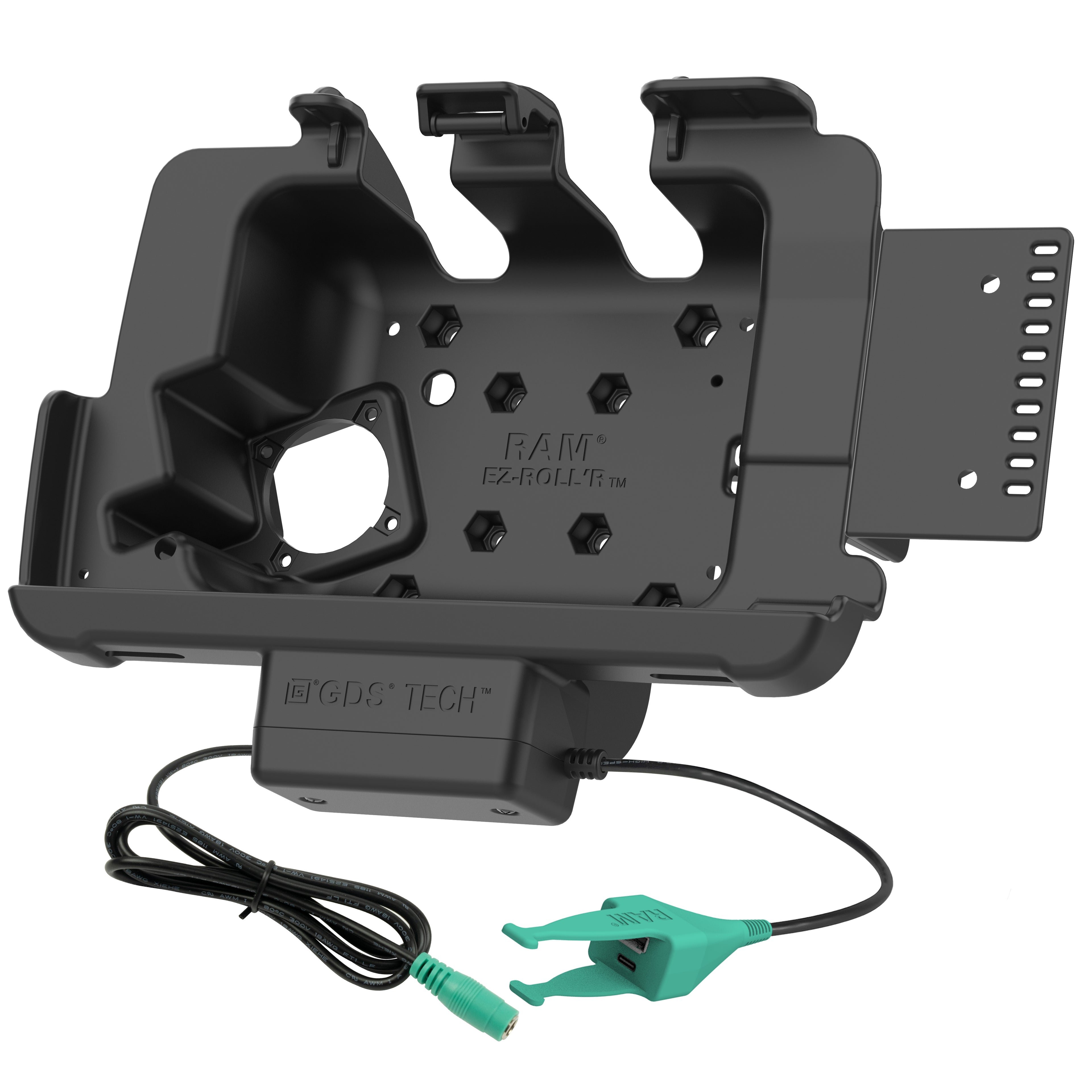 RAM Tough-Dock™ Oplaadfunctie + USB-C en USB-A voor Zebra ET401 & ET10,16 cm (4") X 20,32 cm (8") - RAM Mounts RAM-HOL-ZE20P-CAU afbeelding 2