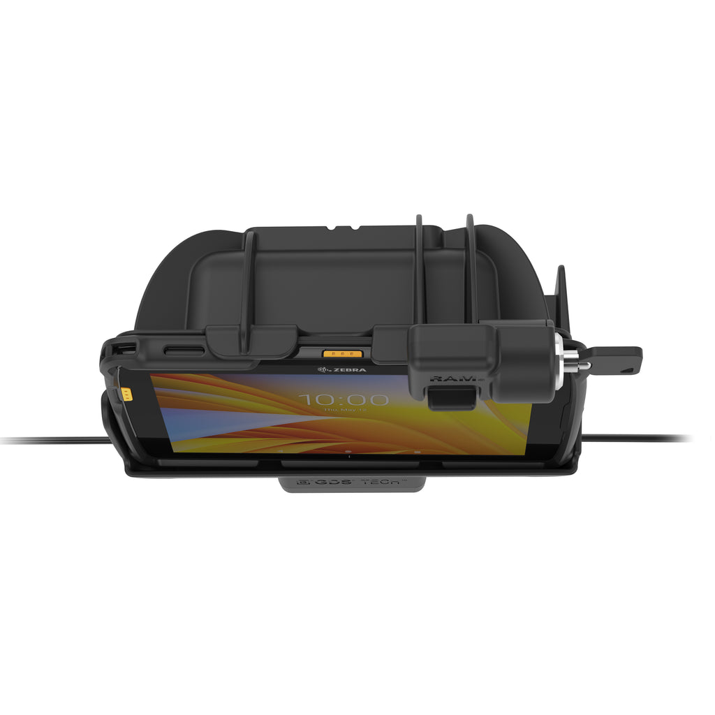 Vergrendelbare RAM Tough-Dock™ Oplaadfunctie + Dubbele USB voor Zebra ET10,16 cm (4") X 20,32 cm (8") - RAM Mounts RAM-HOL-ZE20PD2KLU afbeelding 7