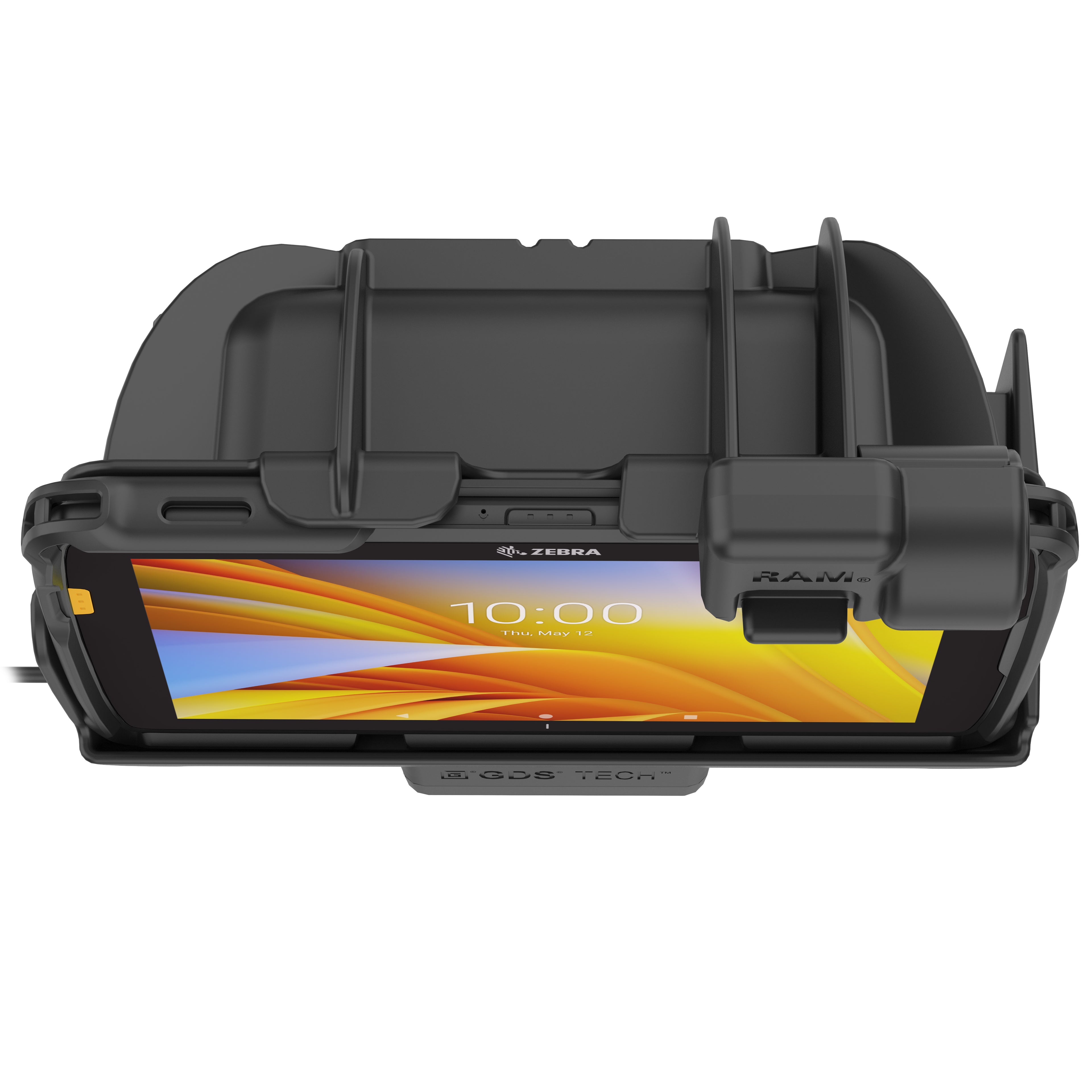 RAM Tough-Dock™ Voeding + Dubbele USB met vergrendeling voor Zebra ET10,16 cm (4") X 20,32 cm (8") - RAM Mounts RAM-HOL-ZE20PD2NLLU afbeelding 6