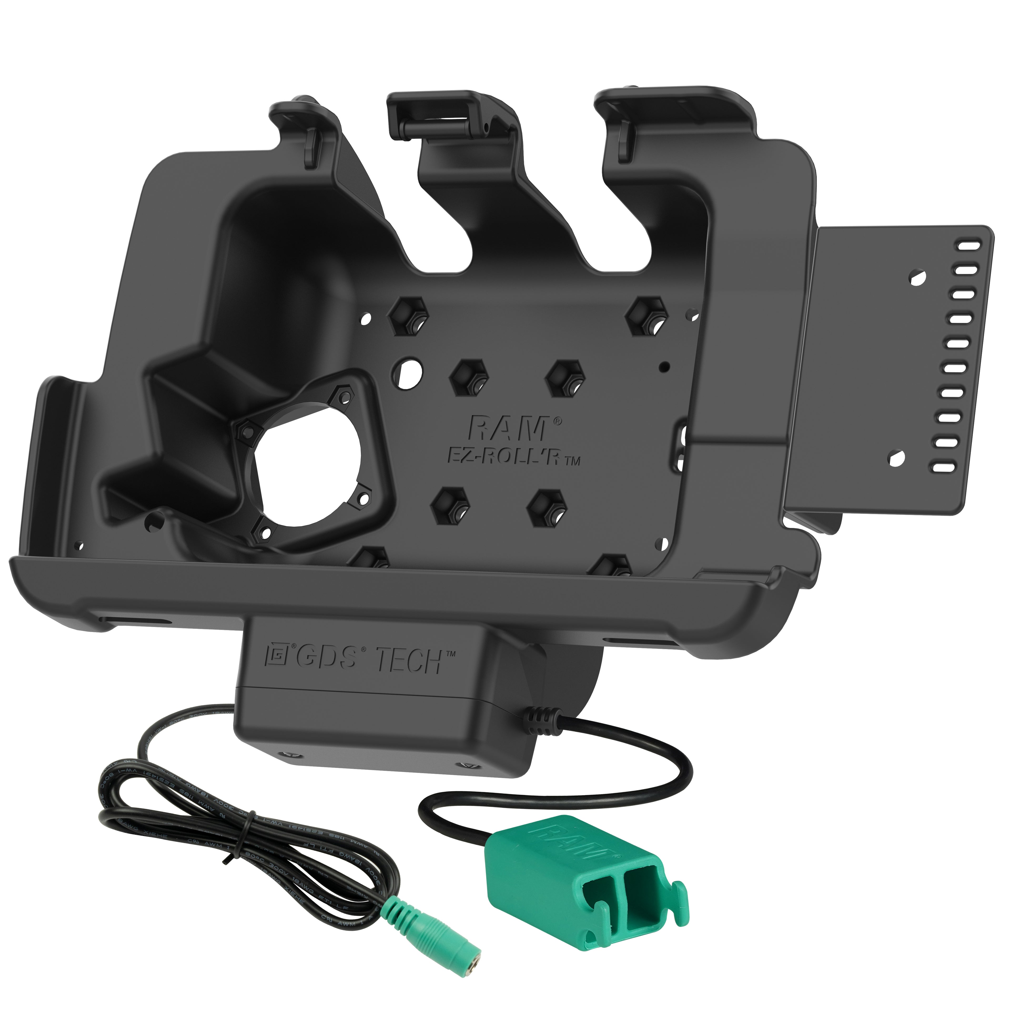 RAM Tough-Dock™ Oplaadfunctie + Dubbele USB voor Zebra ET401 & ET10,16 cm (4") X 20,32 cm (8") - RAM Mounts RAM-HOL-ZE20PD2U afbeelding 2