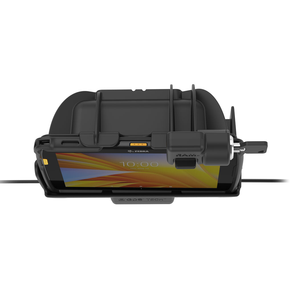 Vergrendelbare RAM Tough-Dock™ Oplaadfunctie + Data ondersteuning voor Zebra ET10,16 cm (4") X 20,32 cm (8") - RAM Mounts RAM-HOL-ZE20PDKLU afbeelding 7