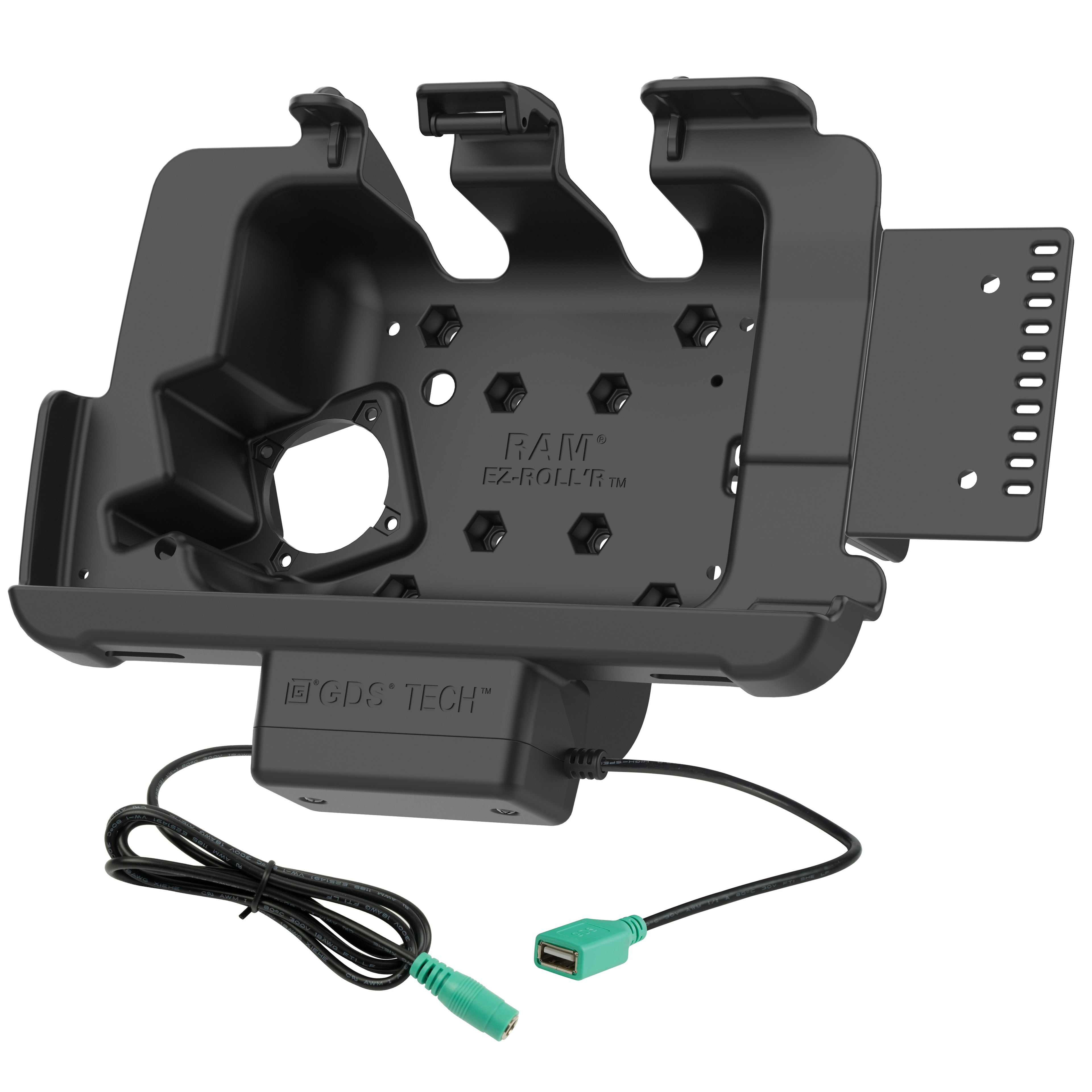RAM Tough-Dock™ oplaadfunctie + data ondersteuning voor Zebra ET401 & ET10,16 cm (4") X 20,32 cm (8") - RAM Mounts RAM-HOL-ZE20PDU afbeelding 2