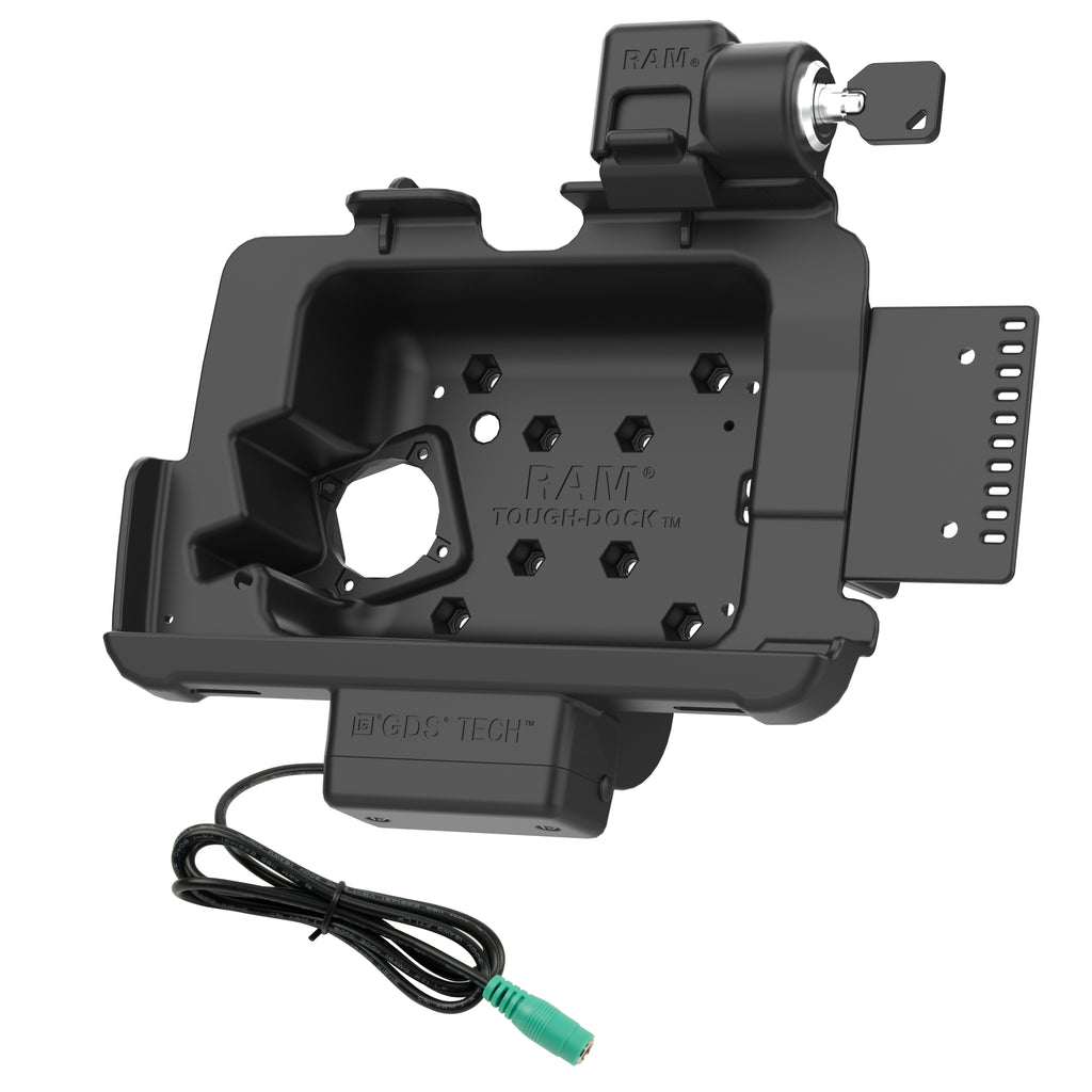 Vergrendelbare RAM Tough-Dock™ voor Zebra ET401 20,32 cm (8") - RAM Mounts RAM-HOL-ZE20PKLU afbeelding 2