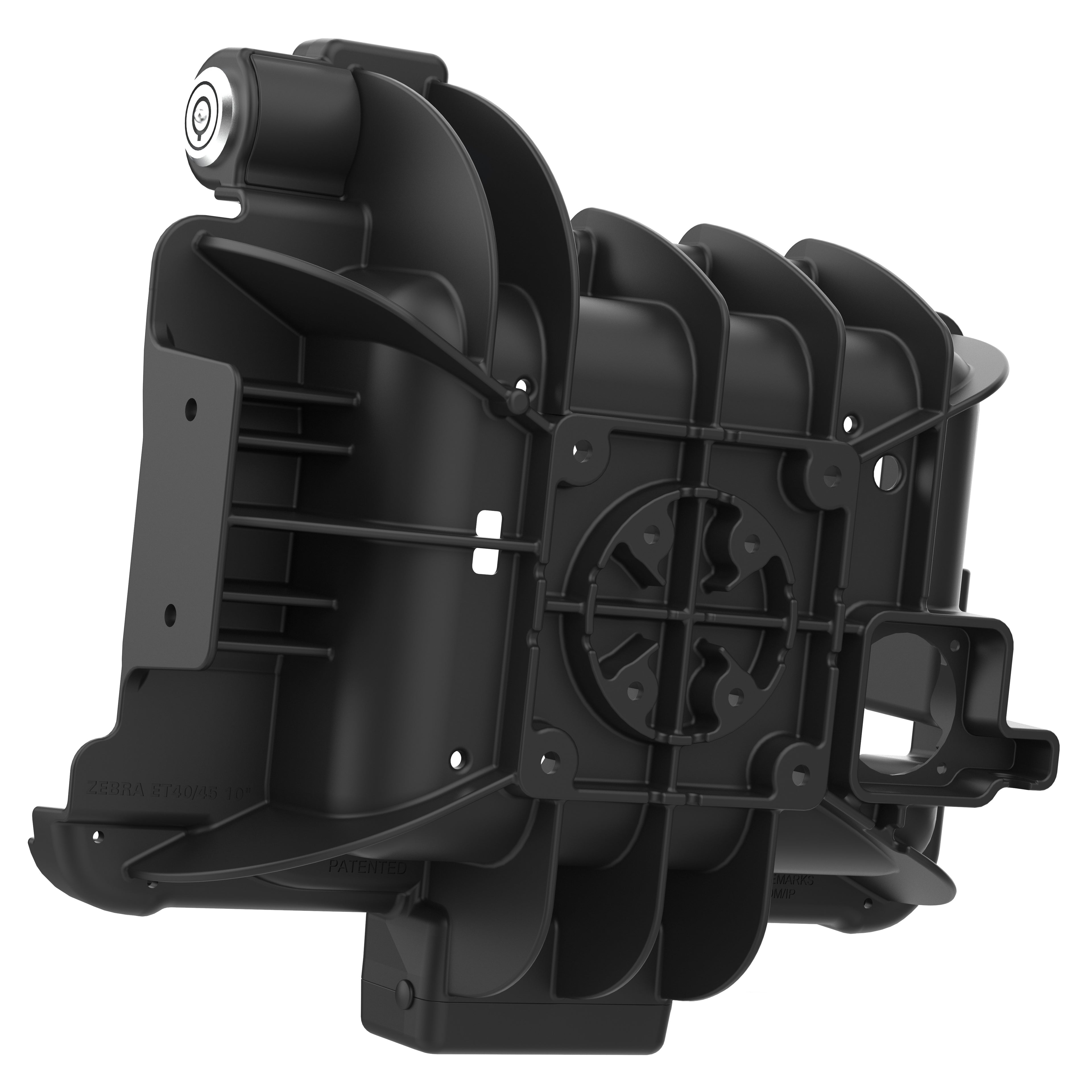 Vergrendelbare RAM Houder voor Zebra ET401 & ET10,16 cm (4") X 25,40 cm (10") - RAM Mounts RAM-HOL-ZE21KL-NPU afbeelding 3