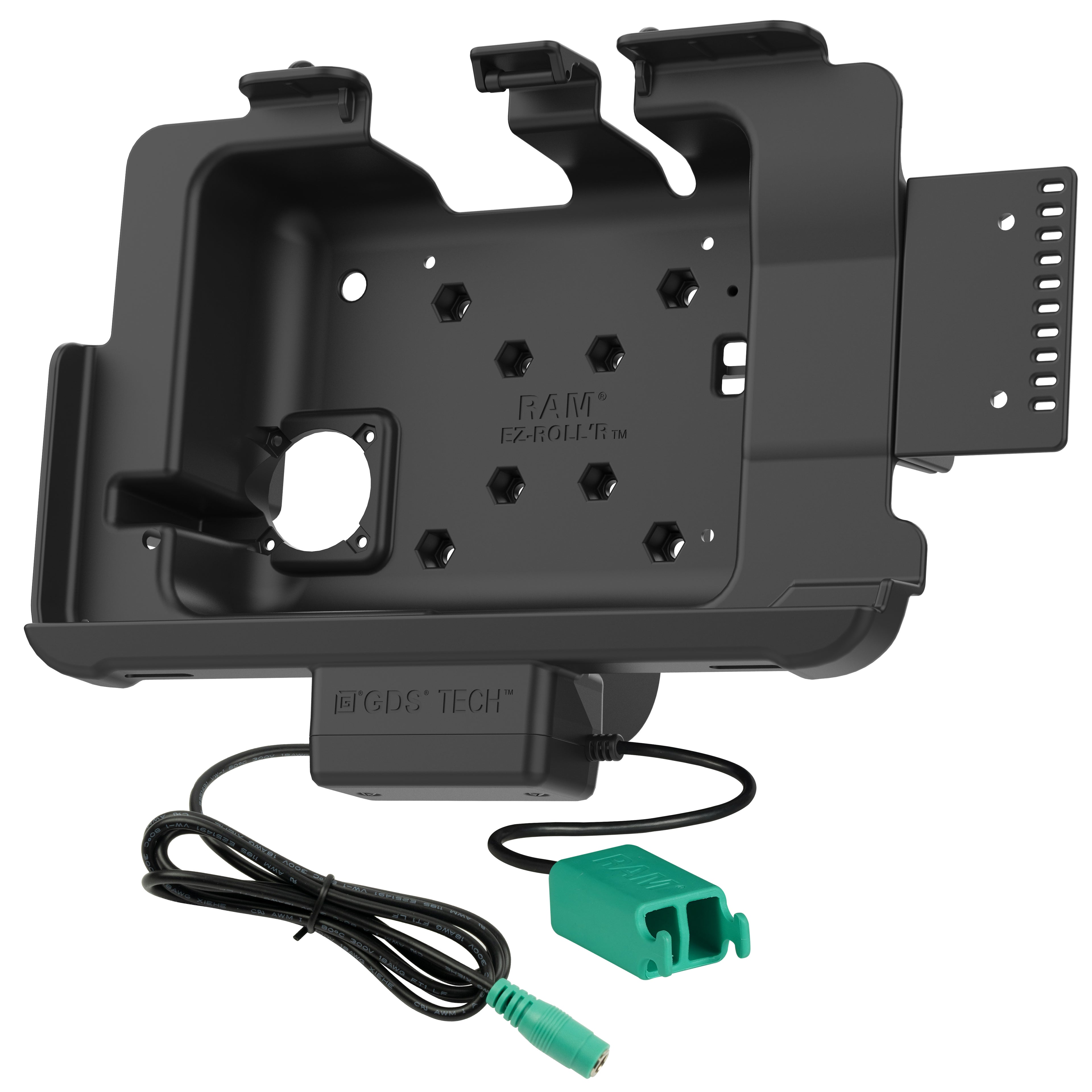 RAM Tough-Dock™ Oplaadfunctie + Dubbele USB voor Zebra ET401 & ET10,16 cm (4") X 25,40 cm (10") - RAM Mounts RAM-HOL-ZE21PD2U afbeelding 2