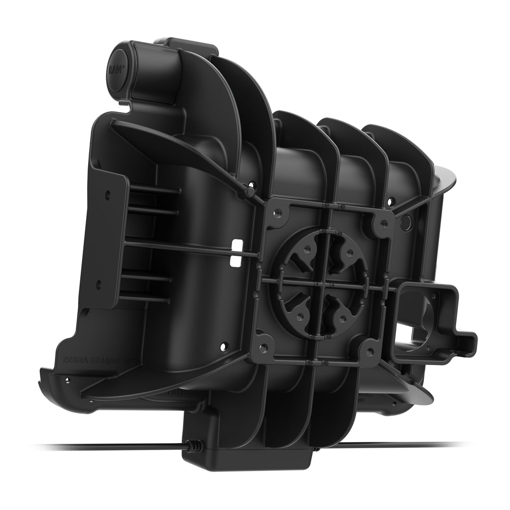 RAM Tough-Dock™ oplaadfunctie en data ondersteuning met vergrendeling voor Zebra ET10,16 cm (4") X 25,40 cm (10") - RAM Mounts RAM-HOL-ZE21PDNLLU afbeelding 3