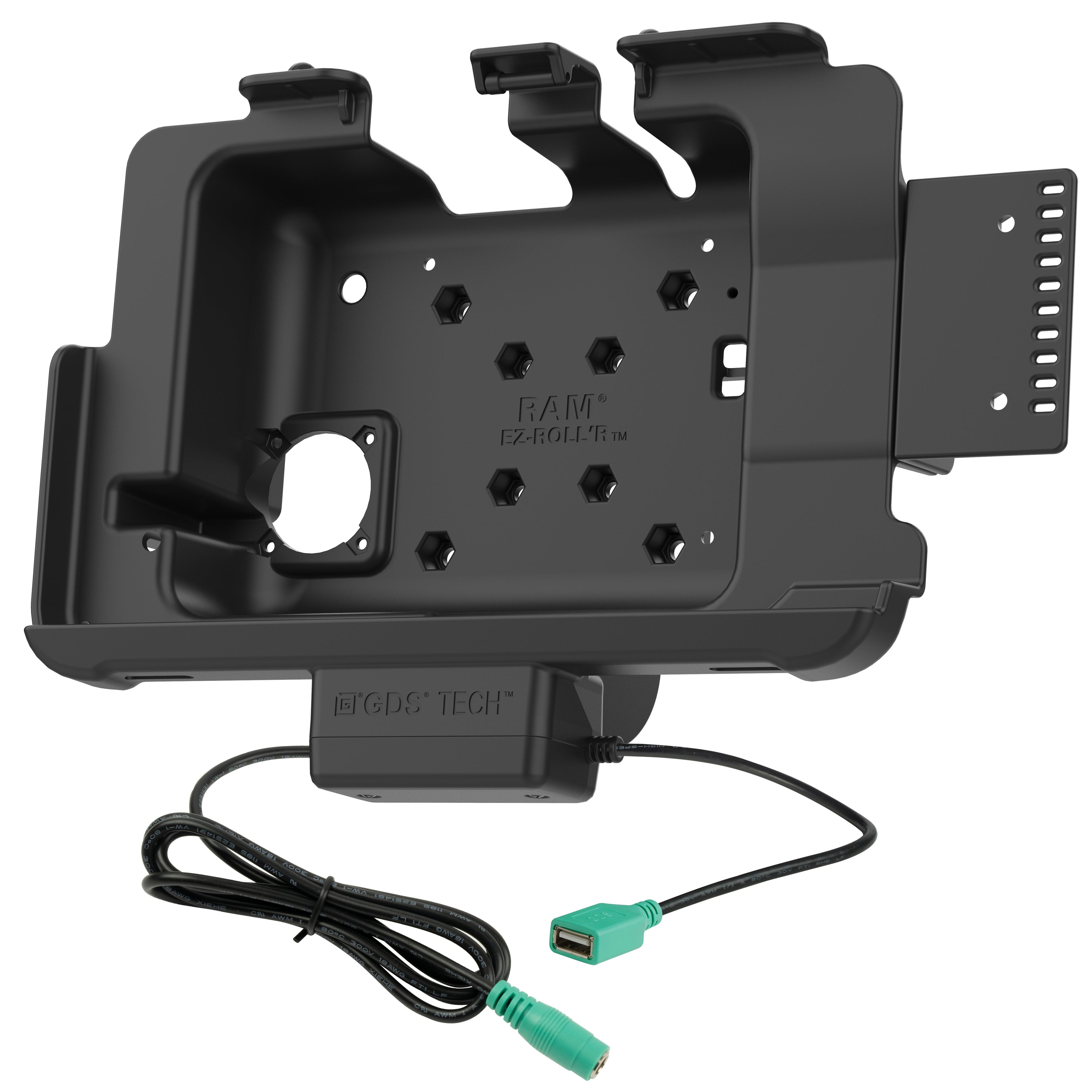 RAM Tough-Dock™ Oplaadfunctie + Data ondersteuning voor Zebra ET401 & ET10,16 cm (4") X 25,40 cm (10") - RAM Mounts RAM-HOL-ZE21PDU afbeelding 2