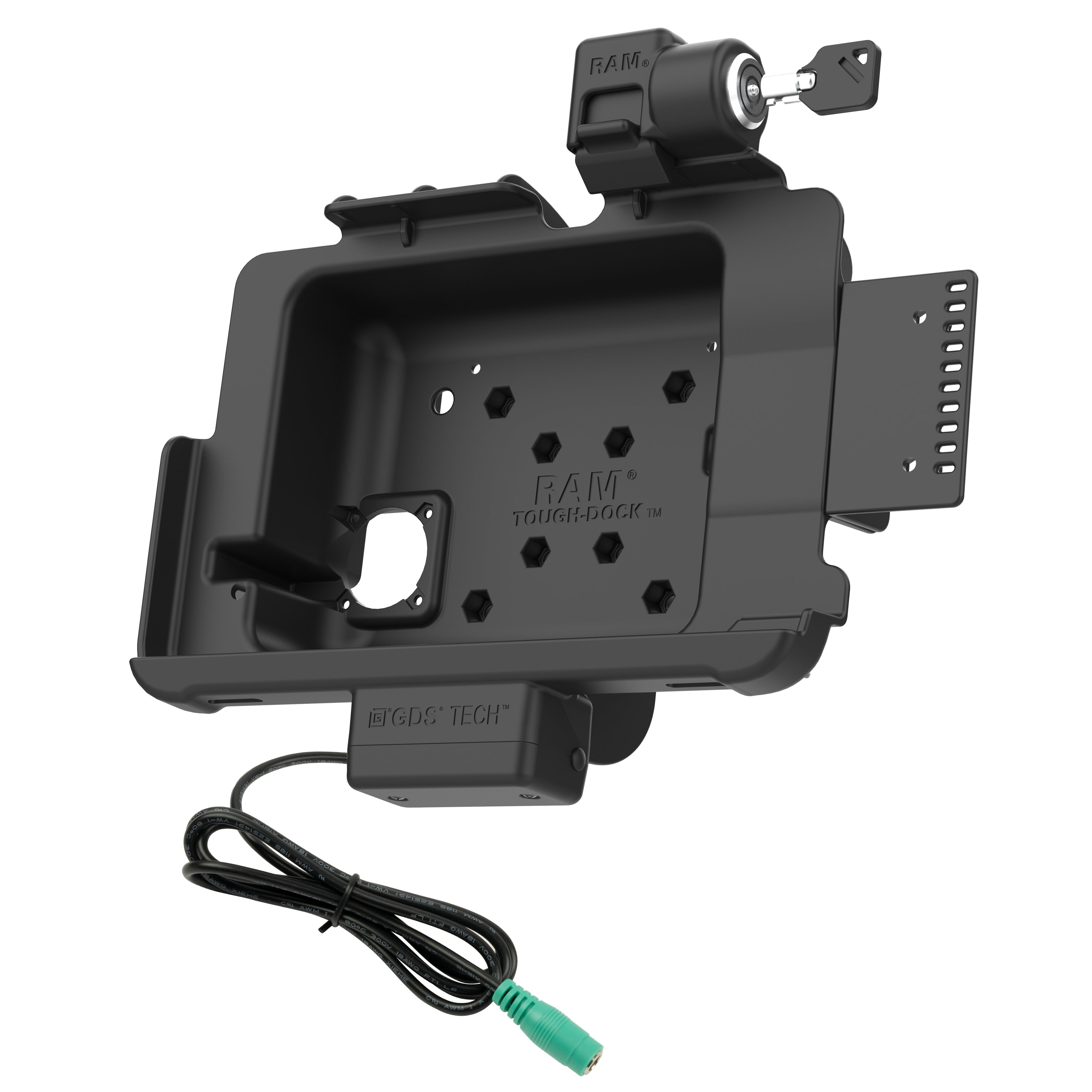 Vergrendelbare RAM Tough-Dock™ voor Zebra ET10,16 cm (4") X 25,40 cm (10") - RAM Mounts RAM-HOL-ZE21PKLU afbeelding 2