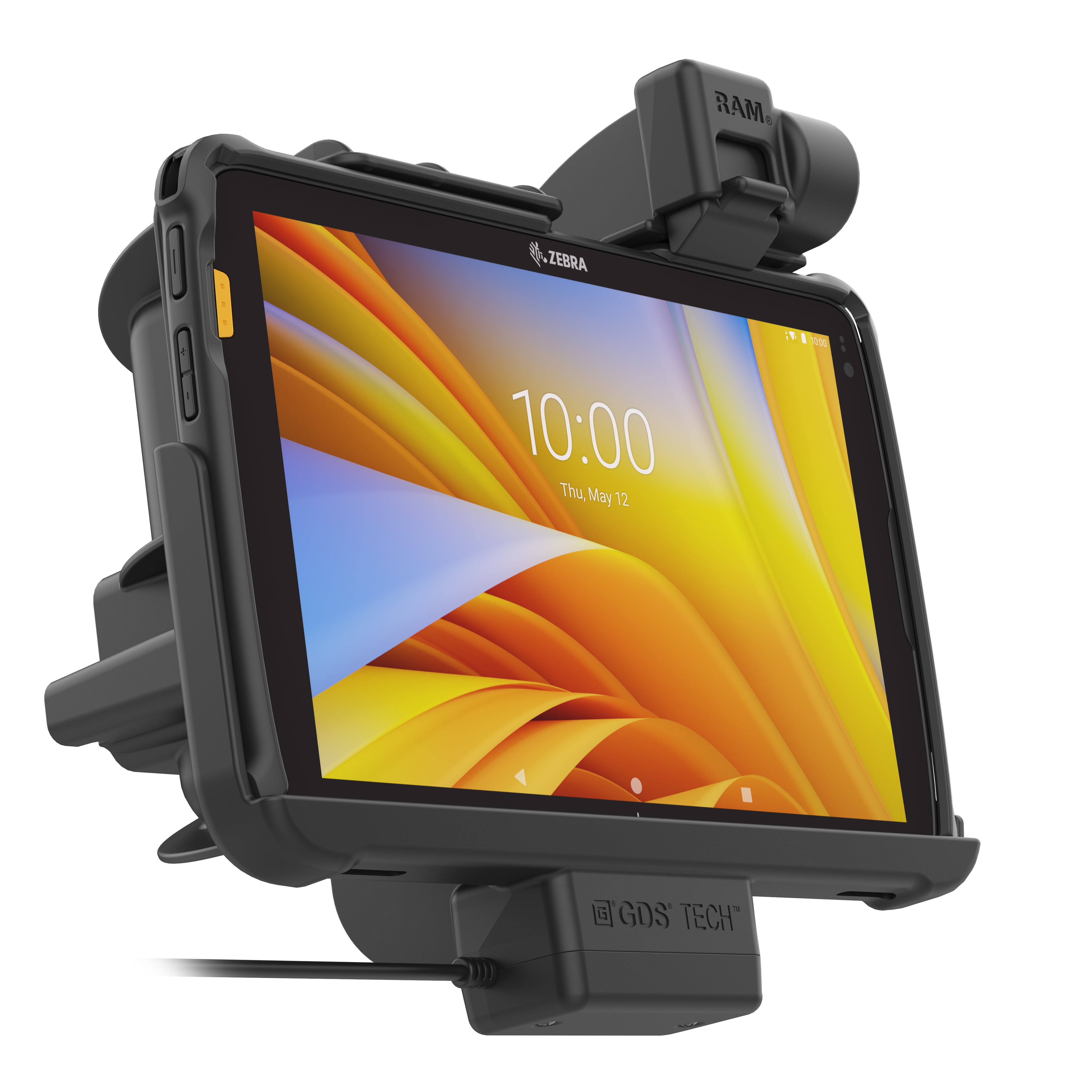Vergrendelbare RAM Tough-Dock™ voor Zebra ET10,16 cm (4") X 25,40 cm (10") - RAM Mounts RAM-HOL-ZE21PKLU afbeelding 5