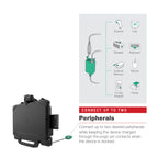 RAM Power + Dual USB Dock voor Zebra ET8x 2-in-1 Tablet - RAM Mounts RAM-HOL-ZE22PD2U afbeelding 8
