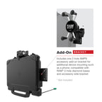 RAM Power + Data Vergrendelingsdock voor Zebra ET8x 2-in-1 Tablet - RAM Mounts RAM-HOL-ZE22PDLU afbeelding 7
