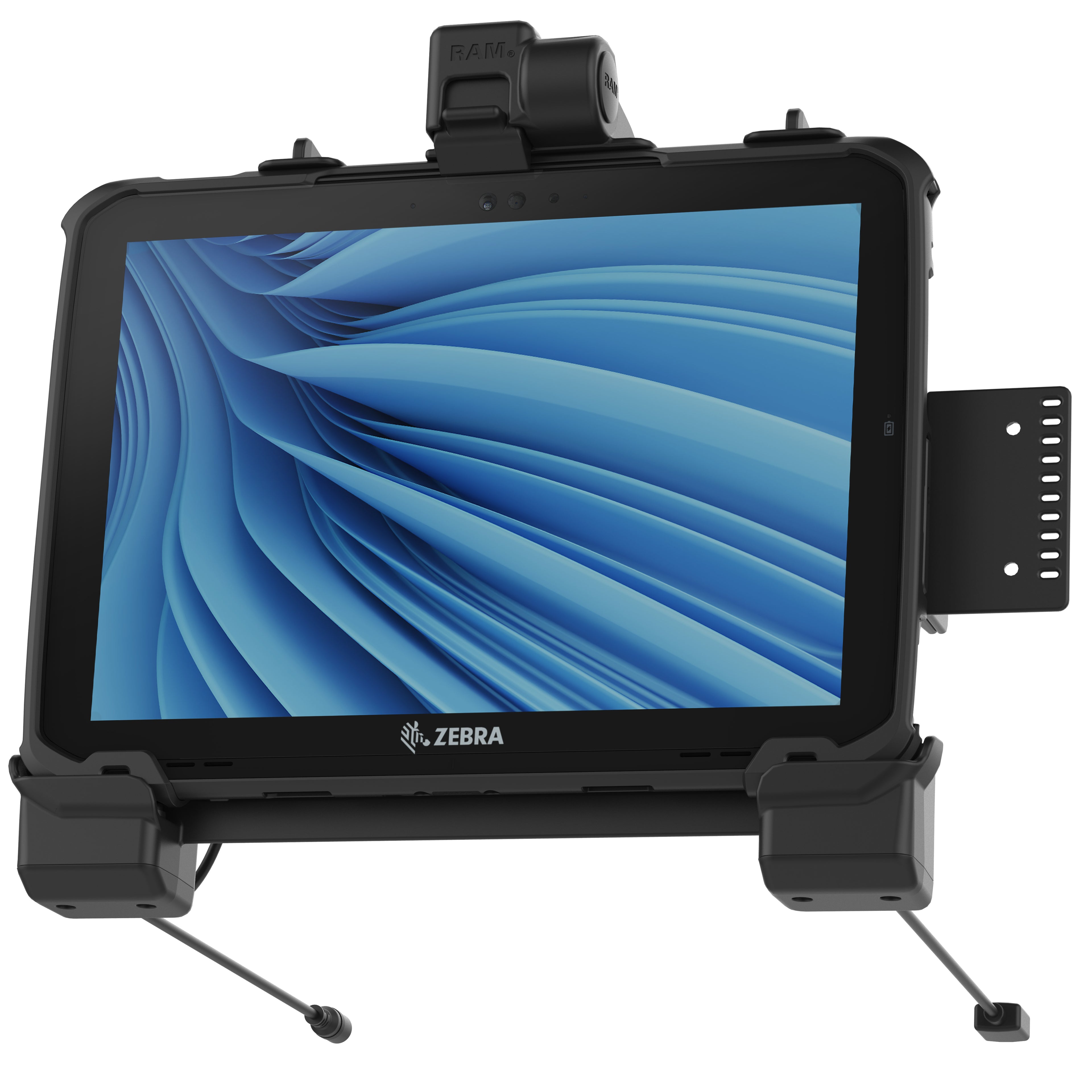 RAM power data dock voor zebra ET8X 2 in 1 tablet - RAM Mounts RAM-HOL-ZE22PDU