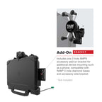 RAM Power + Data Dock voor Zebra ET8x 2-in-1 Tablet - RAM Mounts RAM-HOL-ZE22PDU afbeelding 7